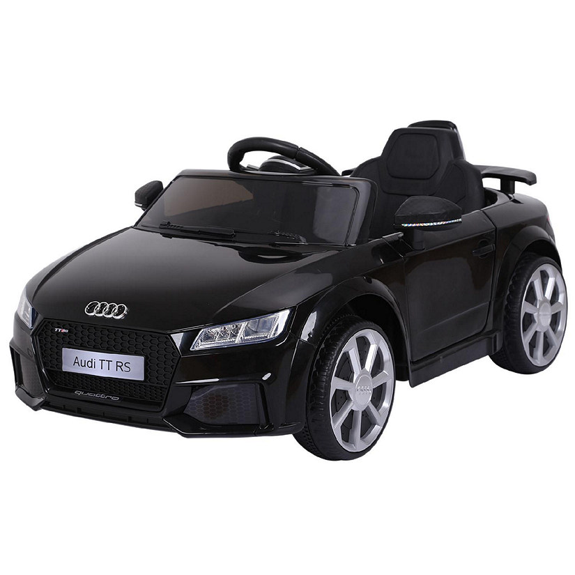 Aosom 6V Kids Electric Ride On Car Licensed Audi TT RS with One Seat and Remote Control for Kids 3 6 Years Old   Black Image