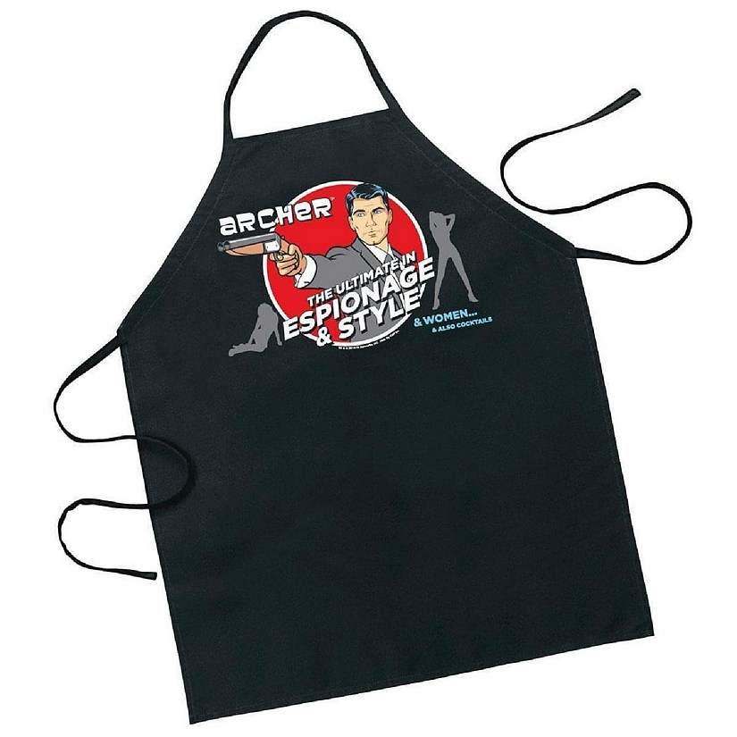 Archer: The Ultimate in Espionage Adult Apron Image
