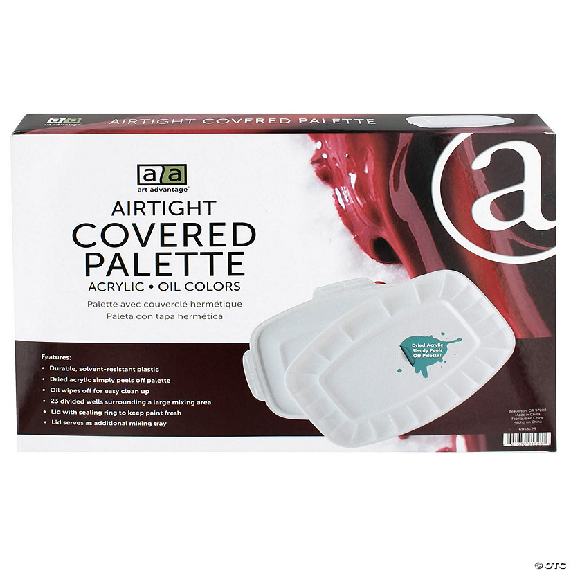 Art Advantage Palette Airtight Covered 23 Well&#160; &#160;&#160; &#160; Image