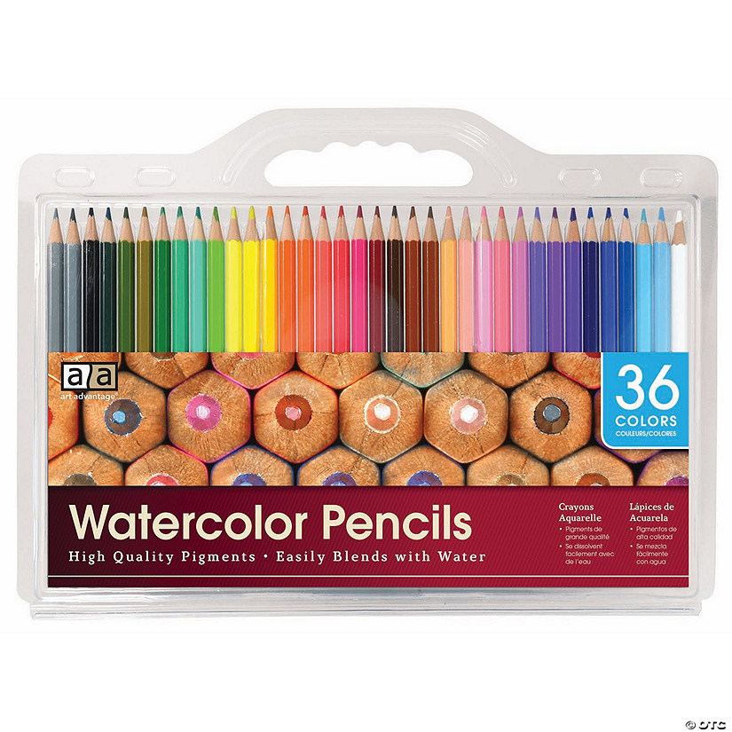 Art Advantage Watercolor Pencil Set 36pc&#160; &#160;&#160; &#160; Image