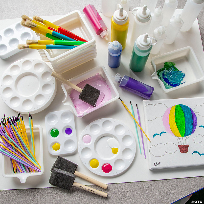 Art Class Paint Supplies Craft Kit Assortment - 418 Pc. Image