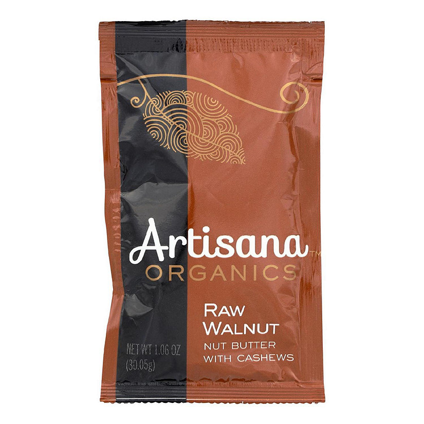 Artisana Organic Raw Walnut Butter - Squeeze Packs - 1.06 oz - Case of 10 Image