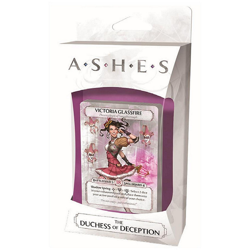 Ashes The Duchess of Deception Expansion Card Deck Plaid Hat Games Image