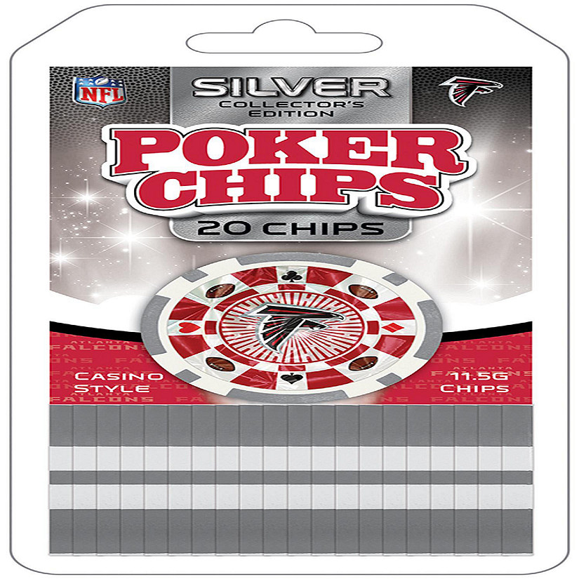 Atlanta Falcons 20 Piece Poker Chips Image