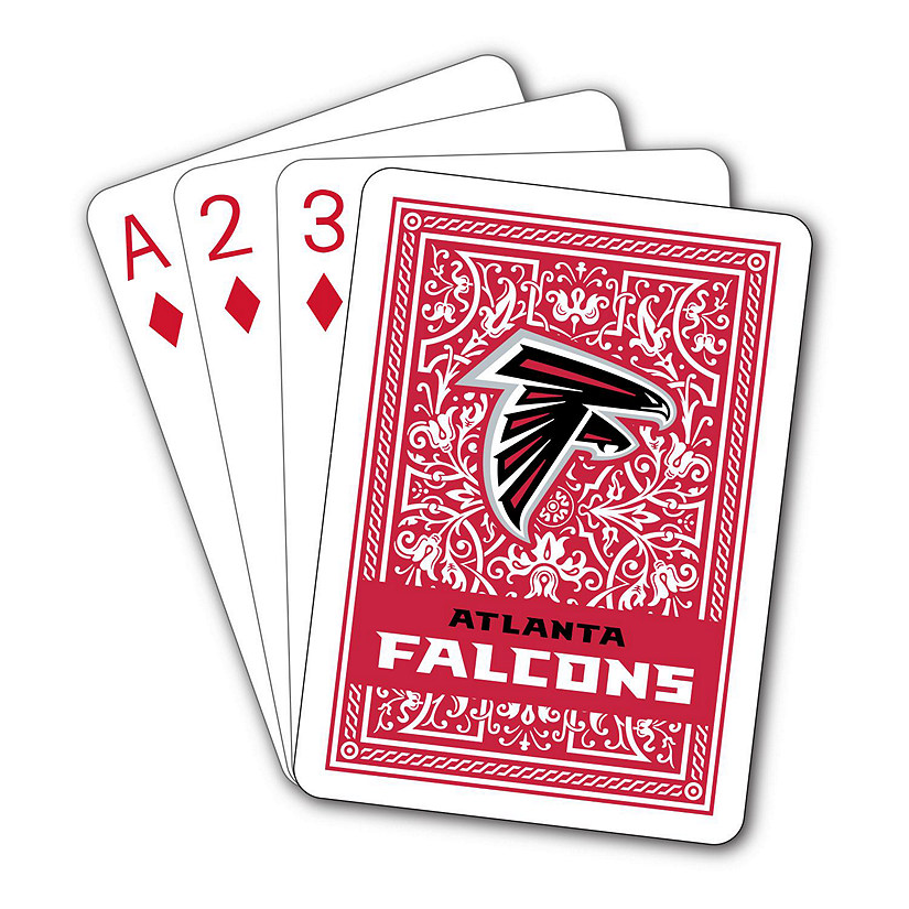 Atlanta Falcons NFL Team Playing Cards Image