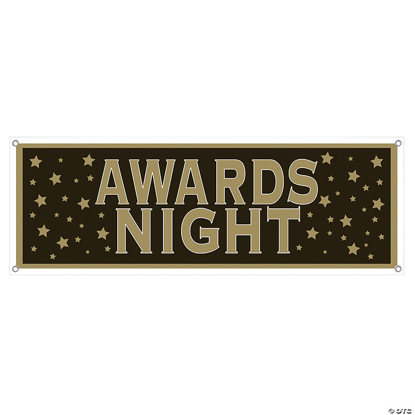 Awards Night Sign Banner Image