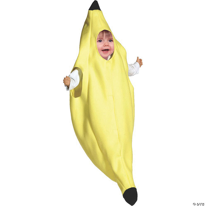 Baby Banana Bunting Costume - 3-9 Months Image