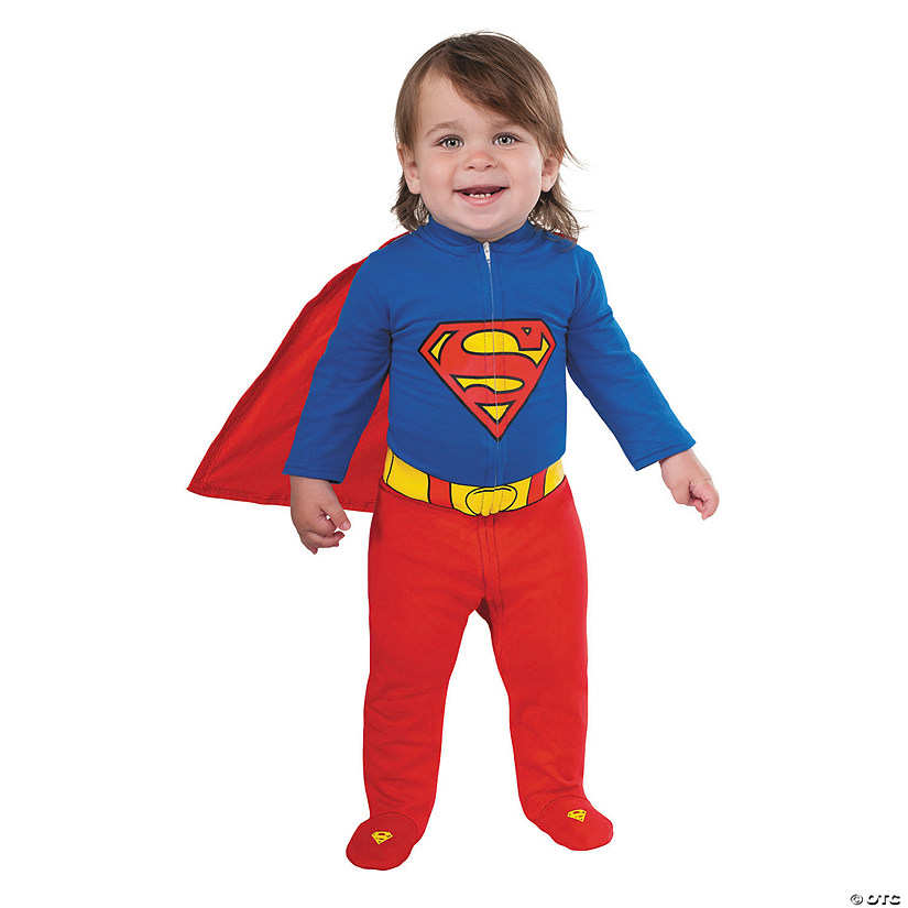 Baby Boy's Superman&#8482; Romper Costume Image