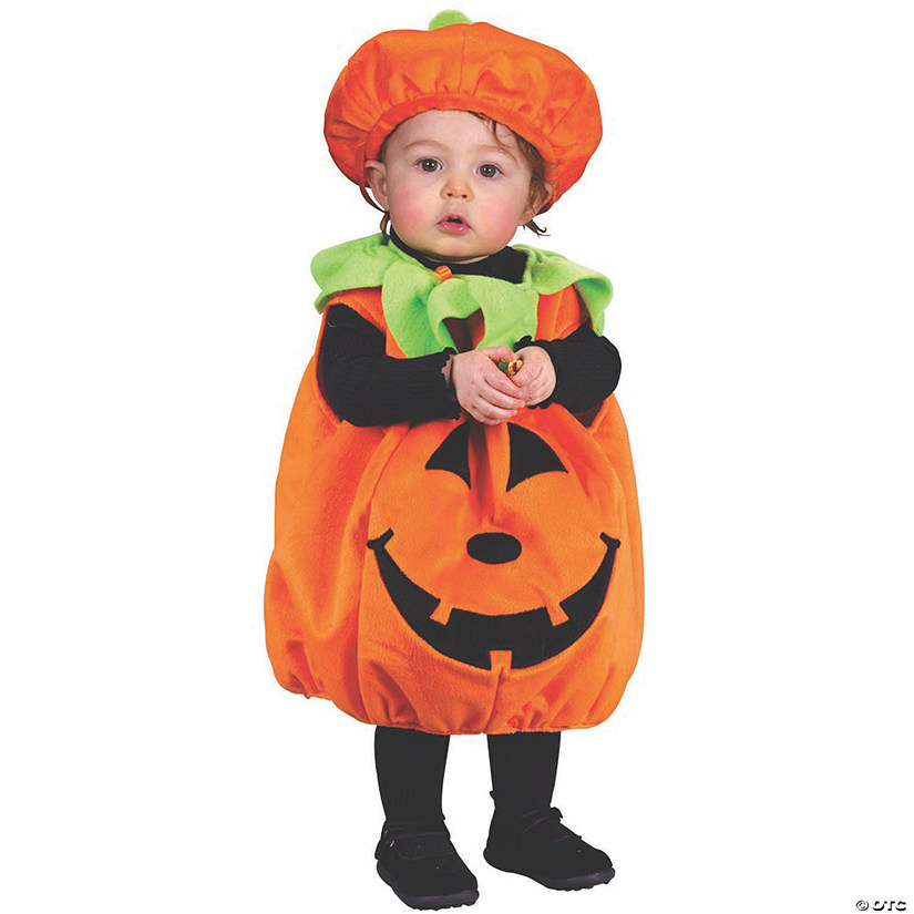 Baby Plush Pumpkin Costume - Up to 24 Months Image