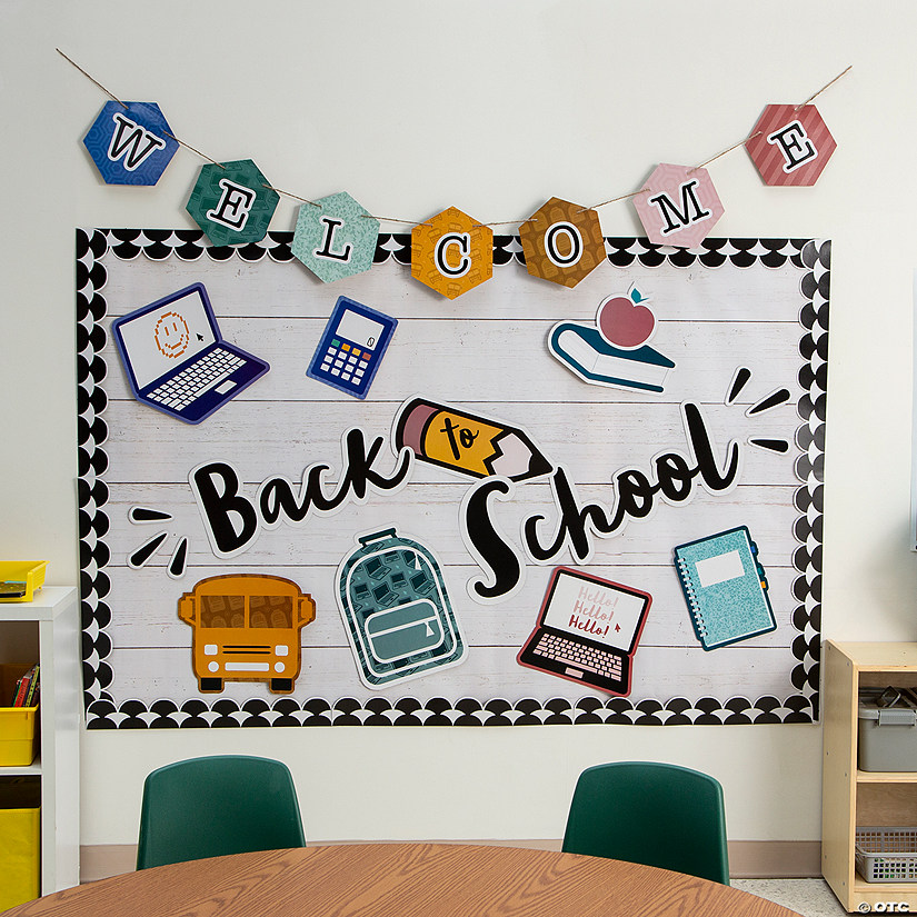 Back-to-School Classroom Bulletin Board Set - 42 Pc. Image