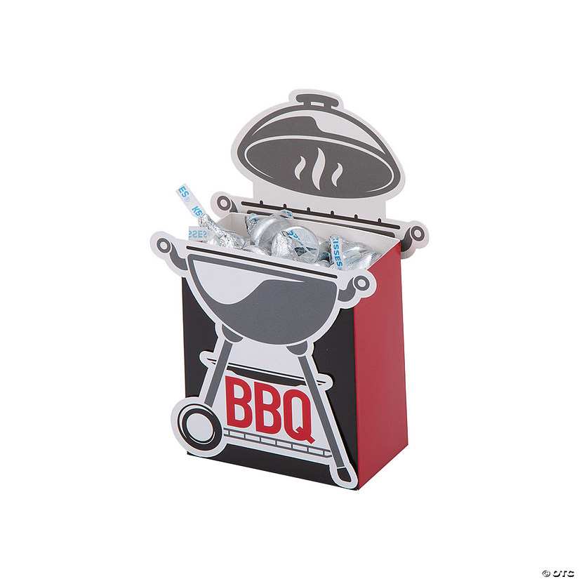 Backyard Barbecue Grill Favor Boxes Image