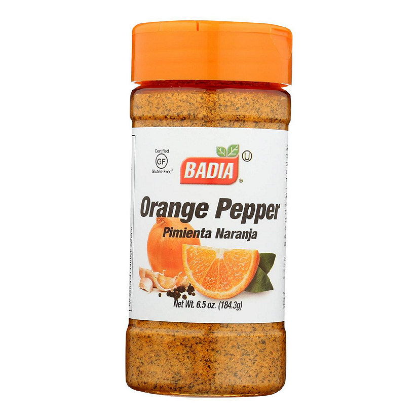 Badia Spices Seasoning - Orange Pepper - Case of 6 - 6.5 oz. Image