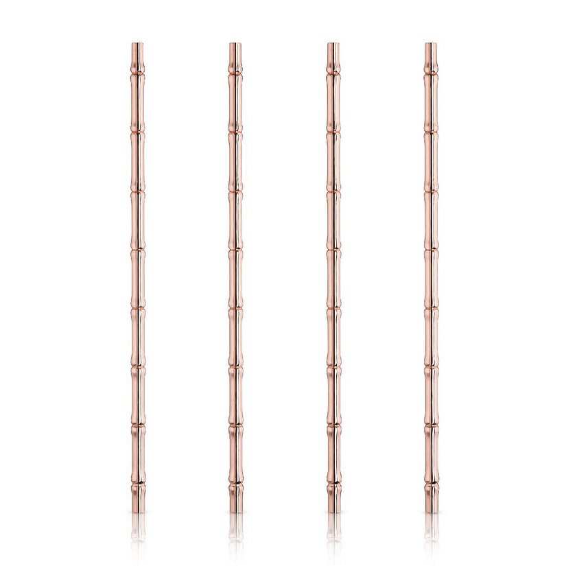Bamboo Copper Straws Image