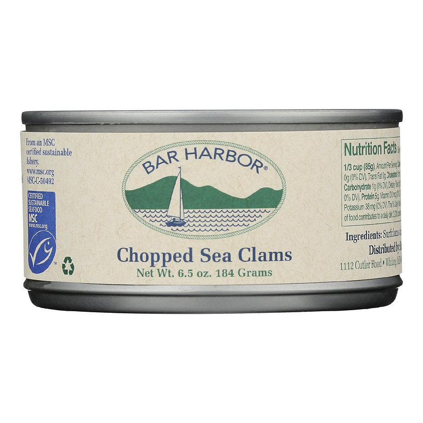 Bar Harbor - Chopped Clams - Case of 12 - 6.5 oz. Image
