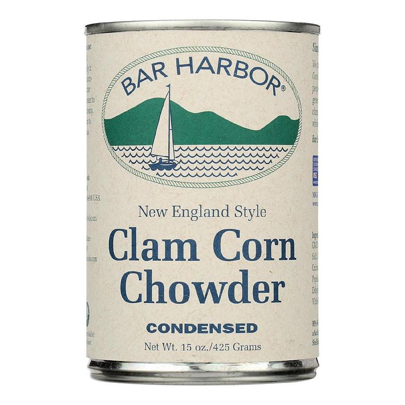 Bar Harbor - Clam and Corn Chowder - Case of 6 - 15 oz. Image
