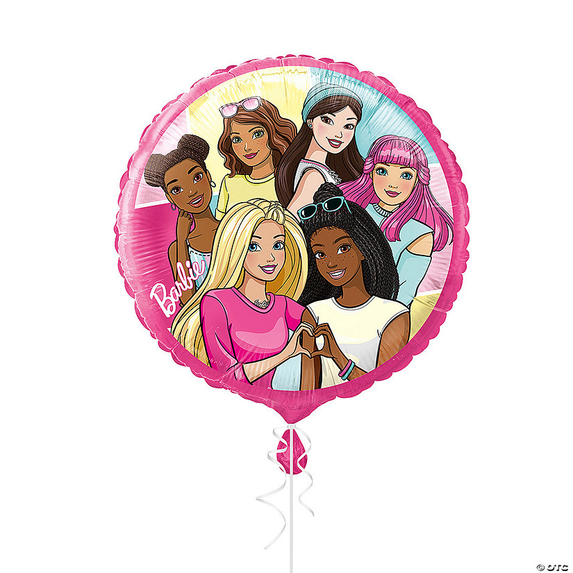 Barbie&#8482; & Friends Party 18" Mylar Balloon Image