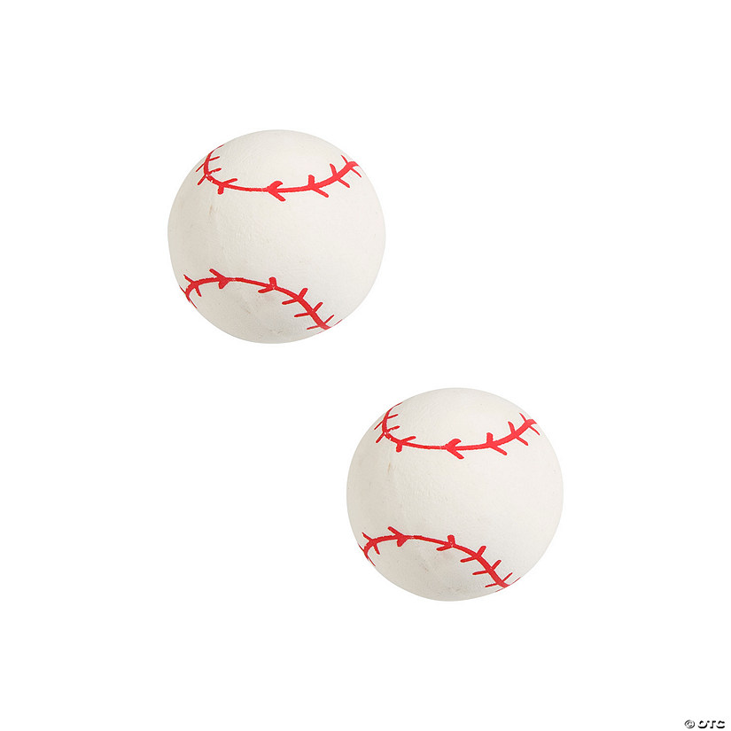 Baseball Bouncy Balls - 12 Pc. Image