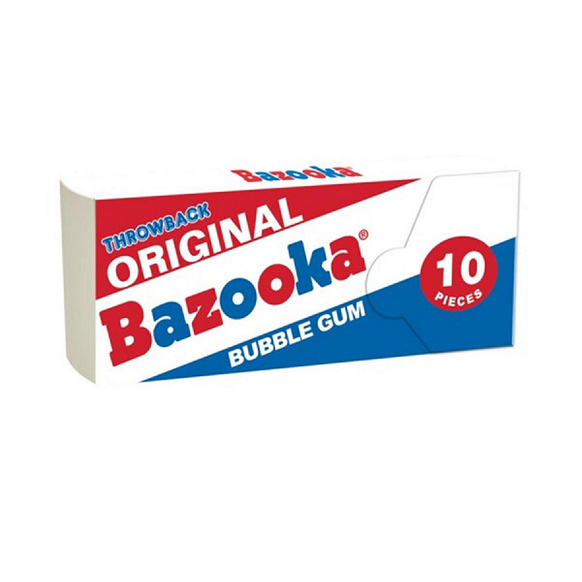 Bazooka 114684 2.5 oz Bubble Gum Bazooka - pack of 12 Image