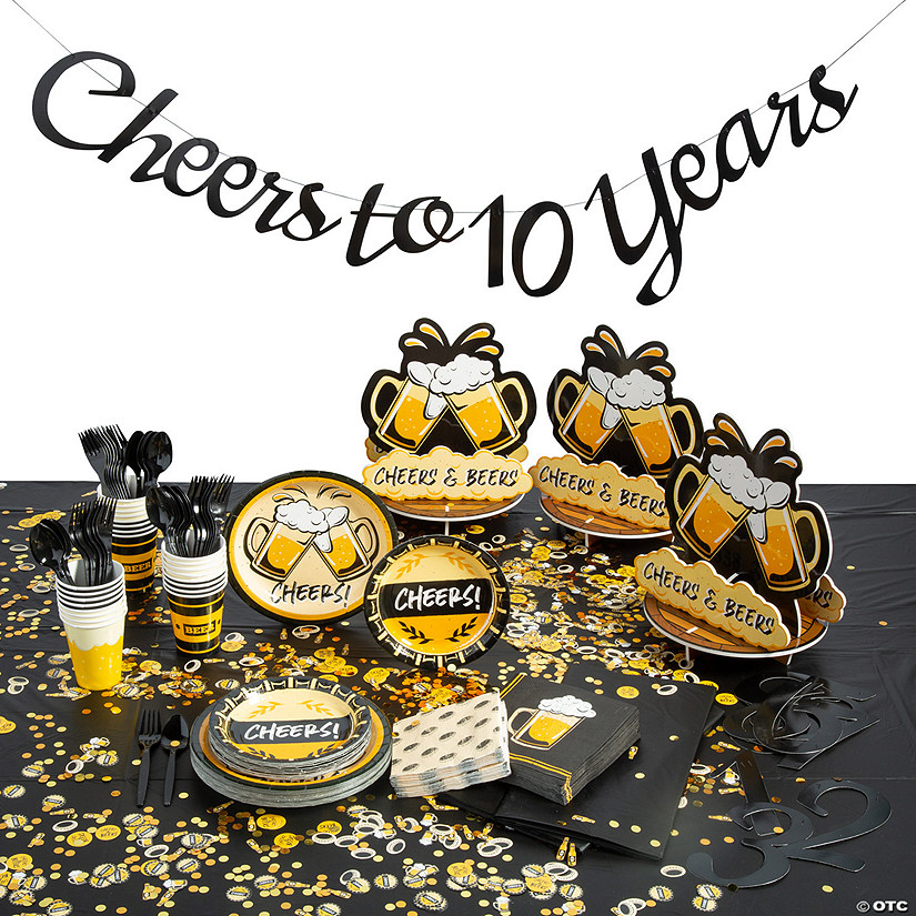 Beer & Cheers Party Kit for 24 Image