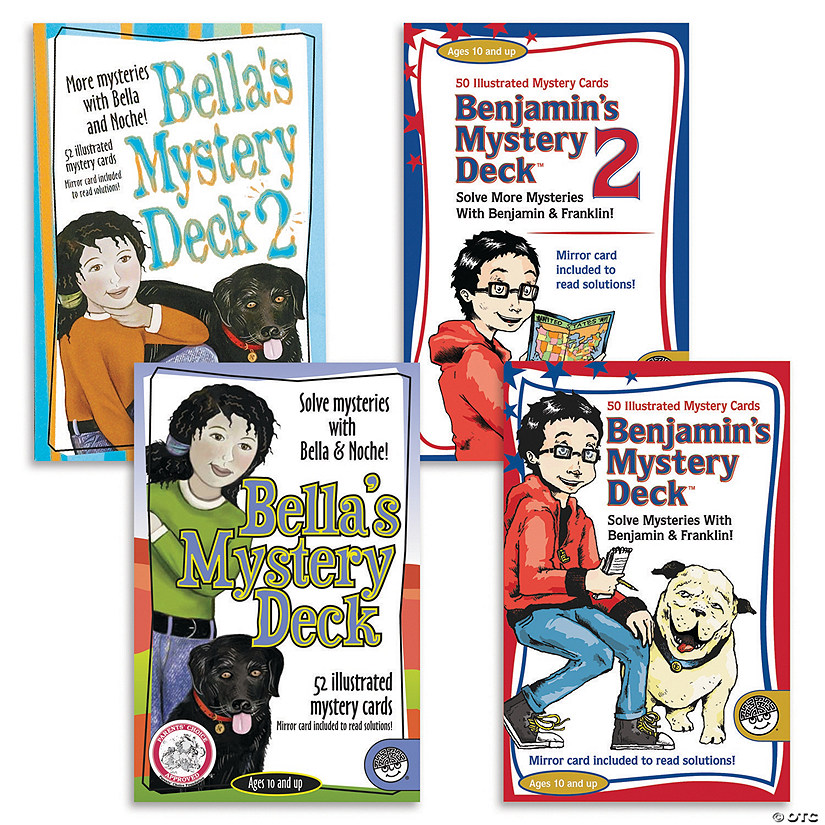 Bella's and Benjamin's Mystery Decks: Set of 4 Image