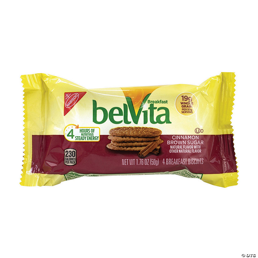 Belvita Breakfast Biscuits Cinnamon Brown Sugar 4 Packs, 25 Count Image