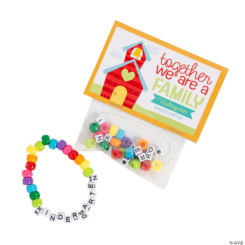 Better Together Kindergarten Bracelet Handout Craft Kit - Makes 12 Image