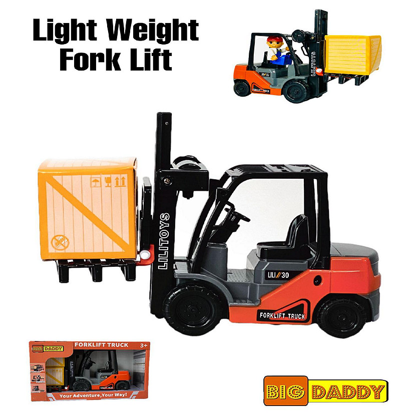 Big Daddy Light Duty Work Trucks Series Authentic Forklift with Load Included Image