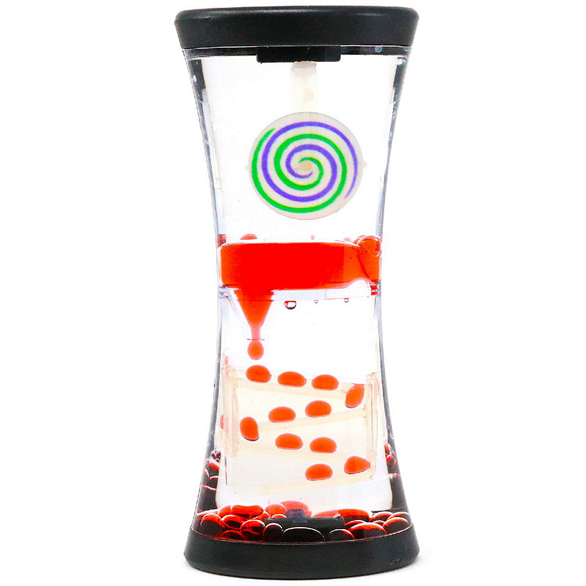 Big Mo's Toys Hypnotic Liquid Motion Spiral Timer Toy for Sensory Play Image