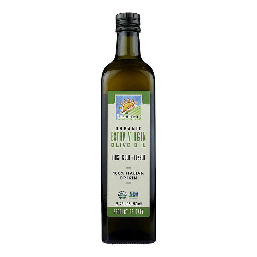 Bionaturae Olive Oil - Organic Extra Virgin - Case of 6 - 25.4 FL oz. Image