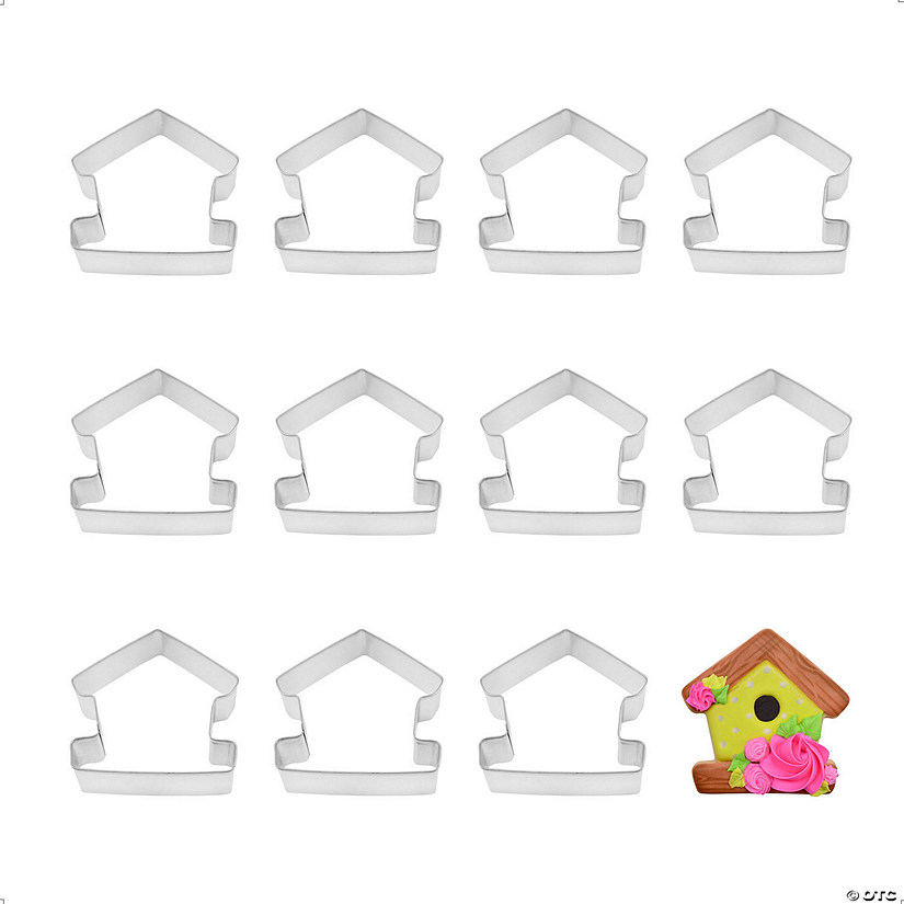 Bird House 4" Cookie Cutters Image