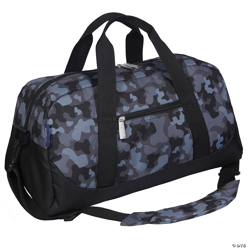 Black Camo Overnighter Duffel Bag Image