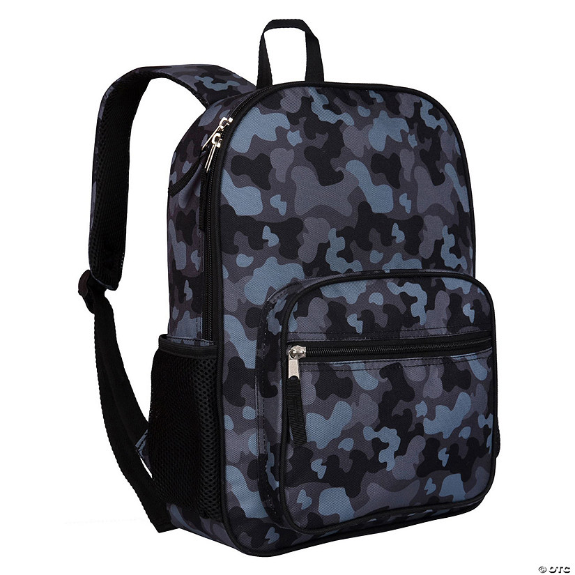 Black Camo Recycled Eco Backpack Image