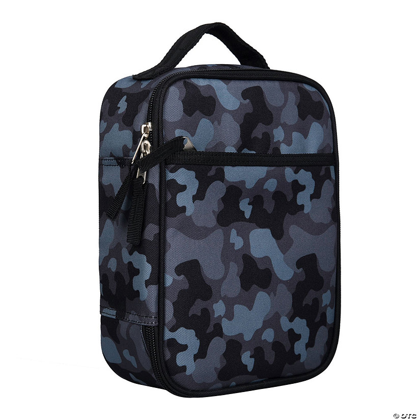 Black Camo Recycled Eco Lunch Bag Image