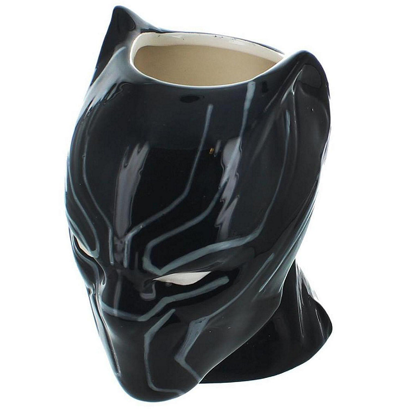 Black Panther Sculpted 16oz Ceramic Mug Image
