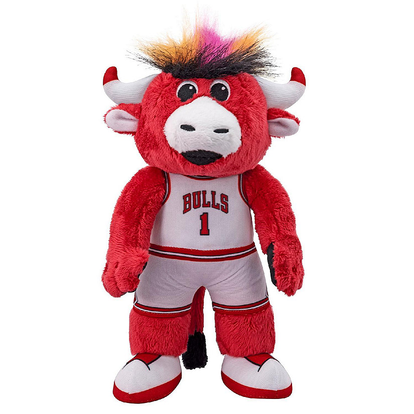 Bleacher Creatures Chicago Bulls Benny The Bull 10" NBA Plush Figure - A Mascot for Play or Display Image