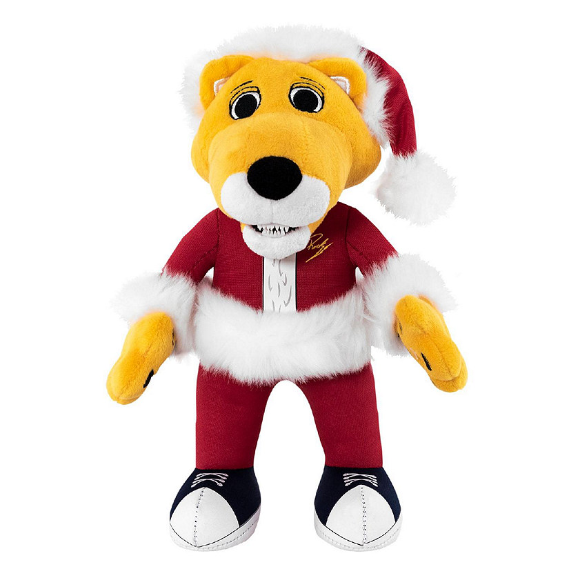 Bleacher Creatures Denver Nuggets Santa Rocky 10" Plush Figure - A Mascot for Play or Display Image