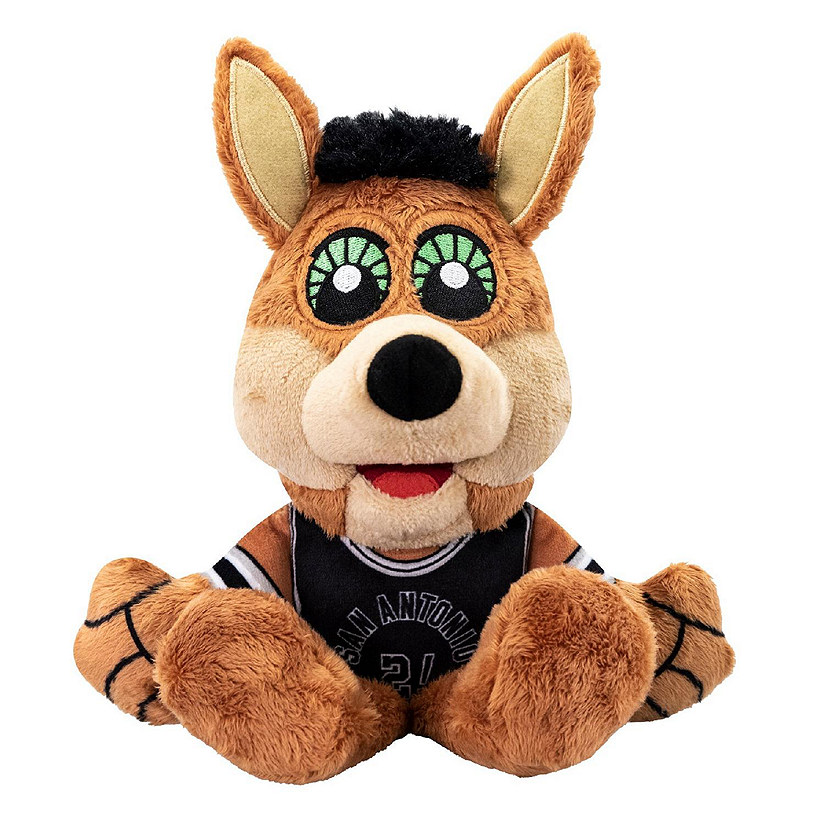 Bleacher Creatures San Antonio Spurs Coyote NBA Mascot 8" Kuricha Sitting Plush - Soft Chibi Inspired Mascot Image