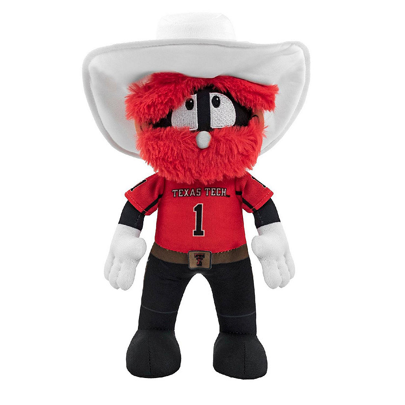 Bleacher Creatures Texas Tech Red Raiders Raider Red NCAA Mascot Plush Figure - A Mascot for Play or Display Image