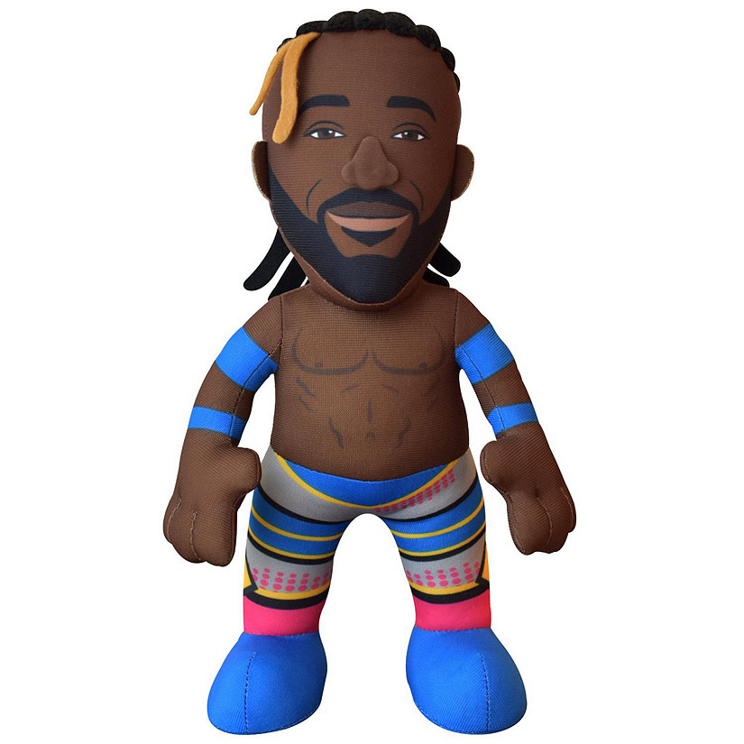 Bleacher Creatures WWE Superstar Kofi Kingston 10" Plush Figure - A Wrestling Superstar for Play or Display Image