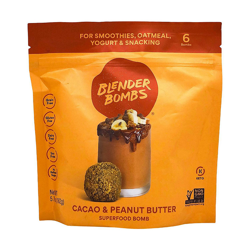 Blender Bombs - Bomb Cacao Peanut Butter - 1 Each-5.7 OZ Image