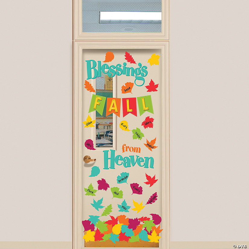 Blessings Fall from Heaven Door Decorating Kit Image