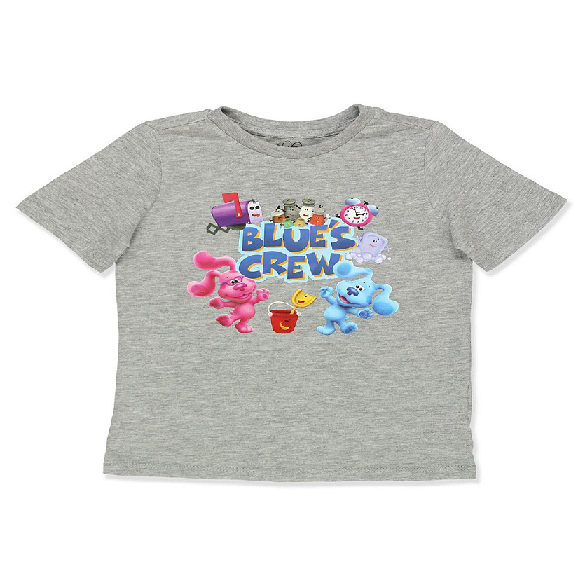 Blue's Clues & You Toddler Short Sleeve T-Shirt Tee (2T, Gray) Image