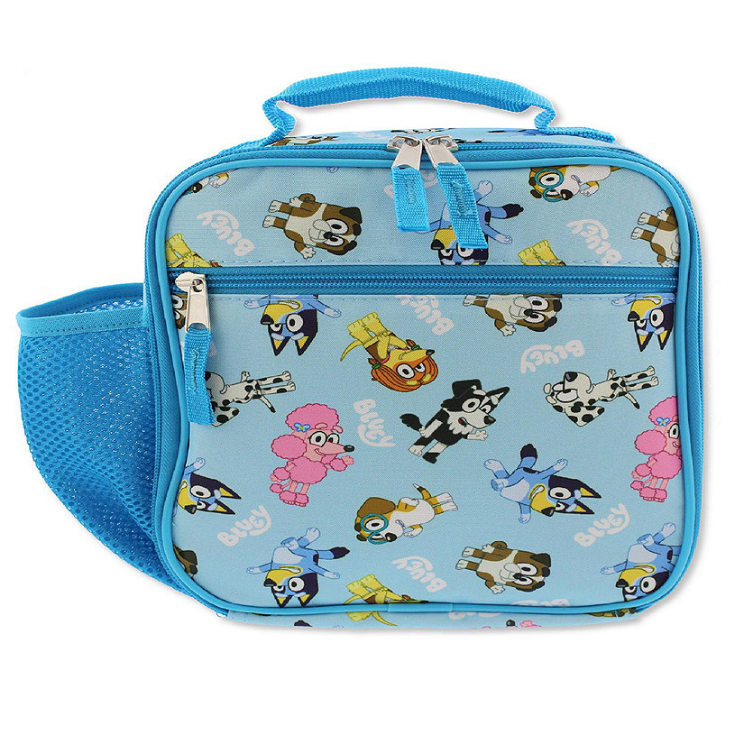 Bluey Kids Soft Insulated School Lunch Box (One Size, Blue) Image