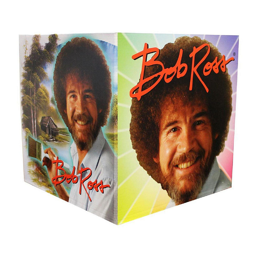 Bob Ross 9.5" x 9.5" x 9.5" Flat Empty Gift Box Image