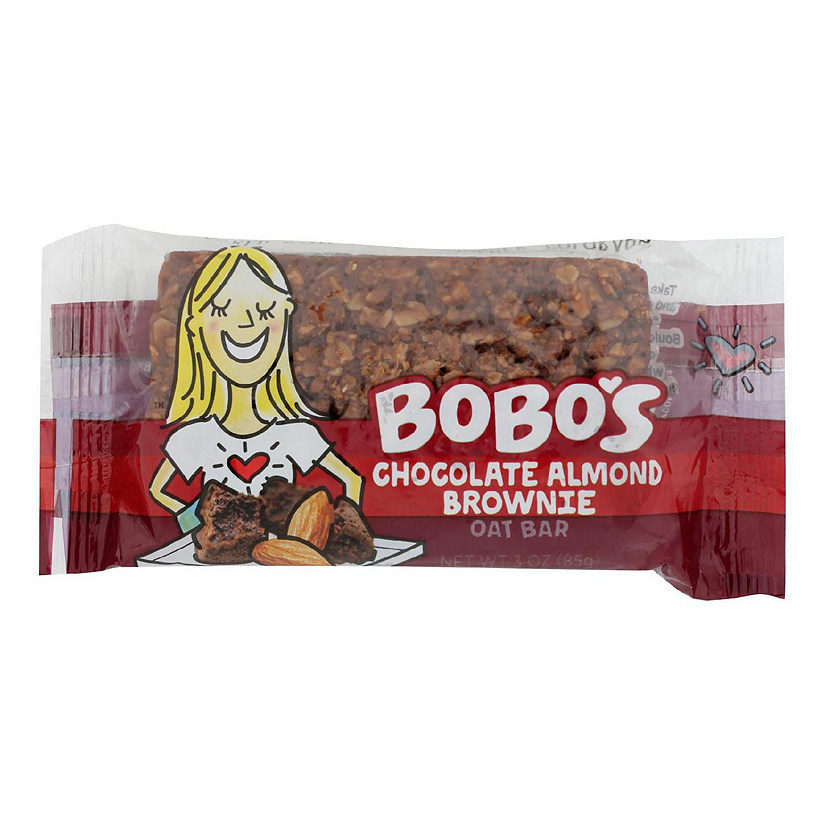 Bobo's Oat Bars - Oat Bar Chocolate Brownie Gluten Free - Case of 12-3 OZ Image