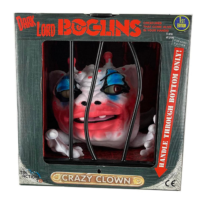 Boglins Dark Lords 8-Inch Foam Monster Puppet  Crazy Clown Image