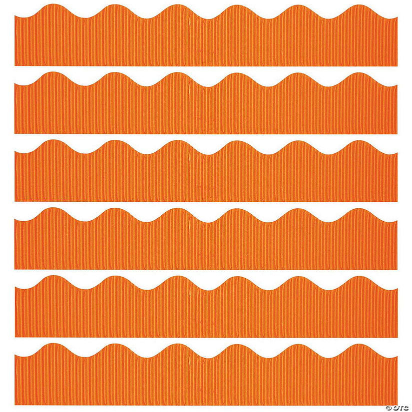 Bordette Decorative Border, Orange, 2-1/4" x 50', 6 Rolls Image
