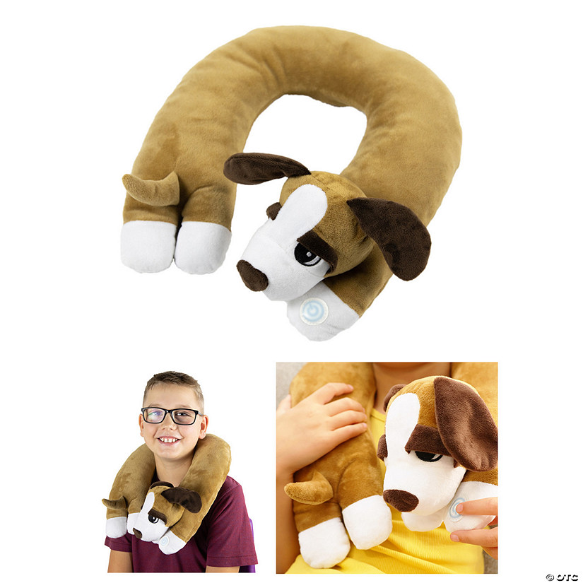 Bouncyband Sensory Vibrating Neck Pillow - Puppy Image