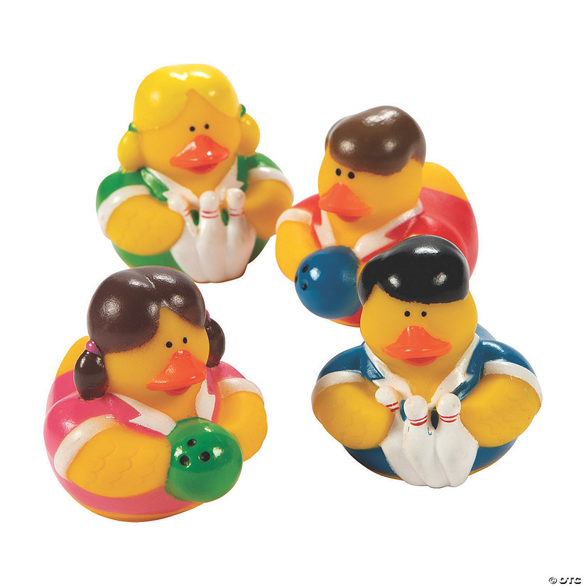 Bowling Rubber Ducks Image