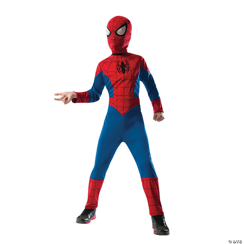 Boy's 2-in-1 Reversible Ultimate Spider-Man&#8482; Costume Image